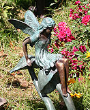 Fairy statue from 2009 Hampton Court Palace Flower Show